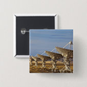 非常に大きなアレイ（国立電波天文学） 缶バッジ (正面&裏面)