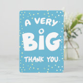 非常に大きなサンキューカード サンキューカード (スタンド正面)