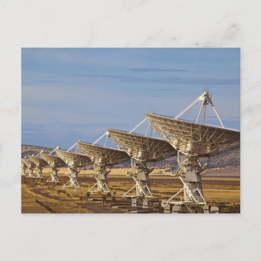 非常に大規模なアレイまたは国家電波天文学 ポストカード (正面)