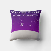 非常に大規模なアレイ宇宙天文台宇宙アート。 クッション (裏面)