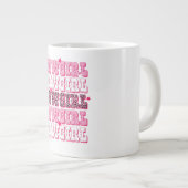 非常に女性のカーボーイ ジャンボコーヒーマグカップ (正面右)