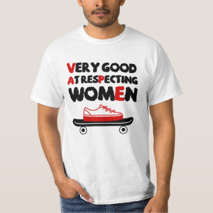 非常に女性を尊重する良おもしろいいYeah I Vape Tシャツ