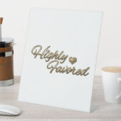 非常に好ましい台座徴候 台座サイン (インサイチュ)