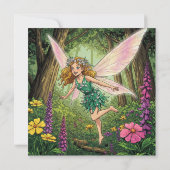 非常に妖精のパーティー 招待状 (裏面)