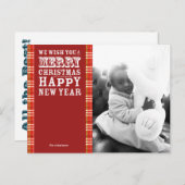 非常に嬉しい休日の写真はがき シーズンポストカード (正面/裏面)