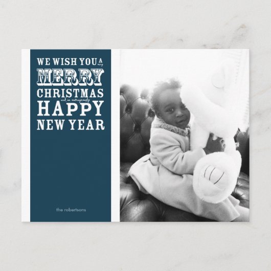 非常に嬉しい休日の写真はがき シーズンポストカード (正面)