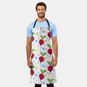 非常に実用的な エプロン (着用した状態)