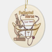非常に専用ナース セラミックオーナメント (左)