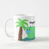 非常に幸せである コーヒーマグカップ (左)