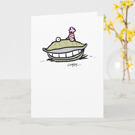 非常に幸せで カード (黄色い花)