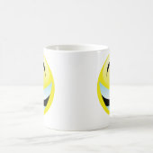 非常に幸せな顔 コーヒーマグカップ (中央)