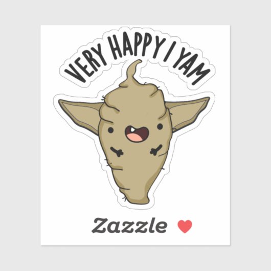 非常に幸せ私ヤムベギおもしろいープン シール (シート)