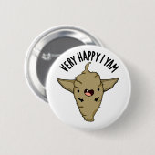 非常に幸せ私ヤムベギおもしろいープン 缶バッジ (正面&裏面)