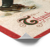 非常に幸福なターキーハンター ポスター (角)