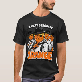 非常に強いオレンジ - トランプ カートゥーン パロディ Tシャツ