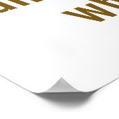 非常に強力な統一の光 – Unity引用文 ポスター (角)