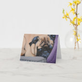 非常に必要な休符カード カード (黄色い花)