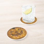 非常に怖いハロウィーンパンプキンコースター コースター (側面)