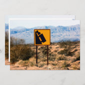 非常に急なアップグレード 招待状 (正面/裏面)