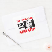 非常に恐れる スクエアシール (封筒)