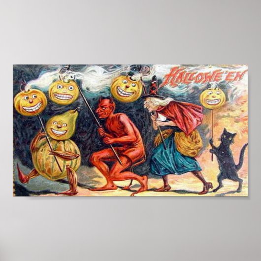 非常に恐ろしいハロウィーン ポスター (正面)