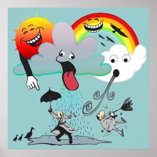 非常に悪天候 ポスター (正面)