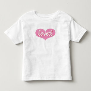 非常に愛された – トドラーTシャツ
