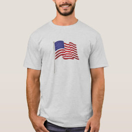 非常に愛国的なフラグプリントと,...私たちはこれらを... Tシャツ