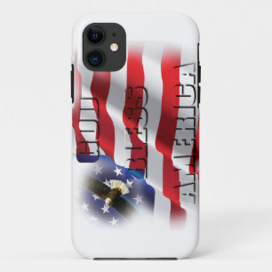 非常に愛国的なG.B.Aの高騰したワシ iPhone 11 ケース