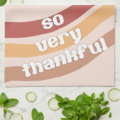 非常に感謝のキッチンタオル キッチンタオル (折り畳み)