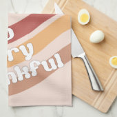 非常に感謝のキッチンタオル キッチンタオル (四つ折り)