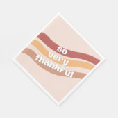 非常に感謝のランチ紙ナプキンス スタンダードランチョンナプキン (角)