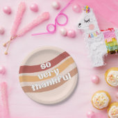 非常に感謝の紙プレート ペーパープレート (パーティー)