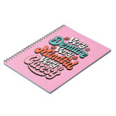 非常に慎重に非常に可愛い鮮やか人 ノートブック (左側)