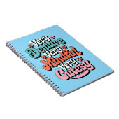 非常に慎重に非常に可愛い鮮やか人 ノートブック (右側)