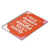 非常に慎重に非常に可愛い鮮やか人 ノートブック (左側)