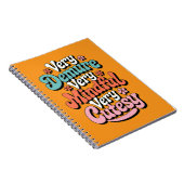 非常に慎重に非常に可愛い鮮やか人 ノートブック (右側)