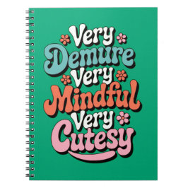 非常に慎重に非常に可愛い鮮やか人 ノートブック