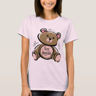 非常に抱きしめたテディベア Tシャツ