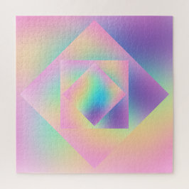 非常に挑戦的な虹のグラデーション角柱状パズル ジグソーパズル