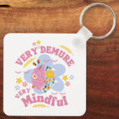 非常に控えめな非常に心を込めたフローラの幸福 キーホルダー (裏面)