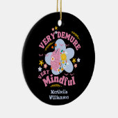 非常に控えめな非常に心を込めたフローラの幸福 セラミックオーナメント (右)