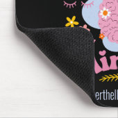 非常に控えめな非常に心を込めたフローラの幸福 マウスパッド (コーナー)