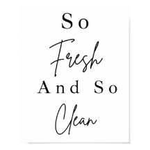 非常に新鮮で清潔な浴室の壁の装飾