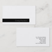 非常に新鮮なトレンドコンサルタントの名刺 名刺 (正面/裏面)