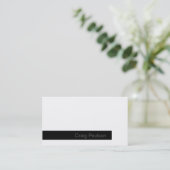 非常に新鮮なトレンドコンサルタントの名刺 名刺 (スタンド正面)