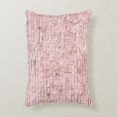非常に明るい飽和抽象芸術ピンクの背景 アクセントクッション (正面(垂直))