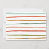 非常に書道メリークリスマス写真の休日 シーズンカード (裏面)