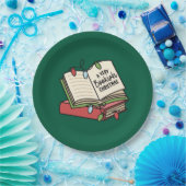 非常に本のようなクリスマス – 緑 ペーパープレート (パーティー)