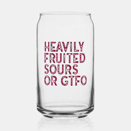 非常に果実の多いソウルスまたはGTFOガラス缶 ガラス缶